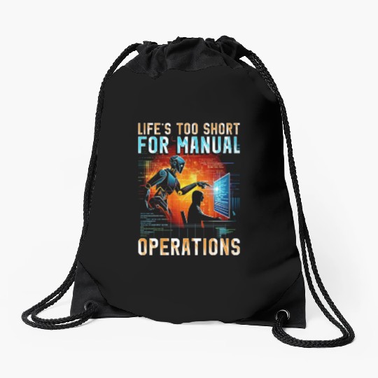 Robotics Engineer Drawstring Bags