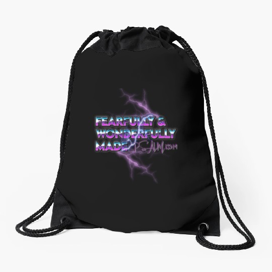 Fearfully & Wonderfully Made Drawstring Bags