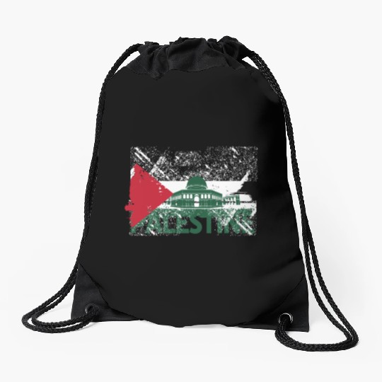 free palestine Drawstring Bags