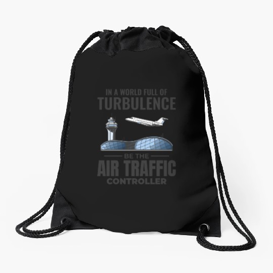 Air Traffic Controller ATC Aviation Humor Airplane Drawstring Bags