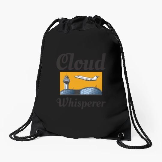 Air Traffic Controller ATC Aviation Humor Airplane Drawstring Bags