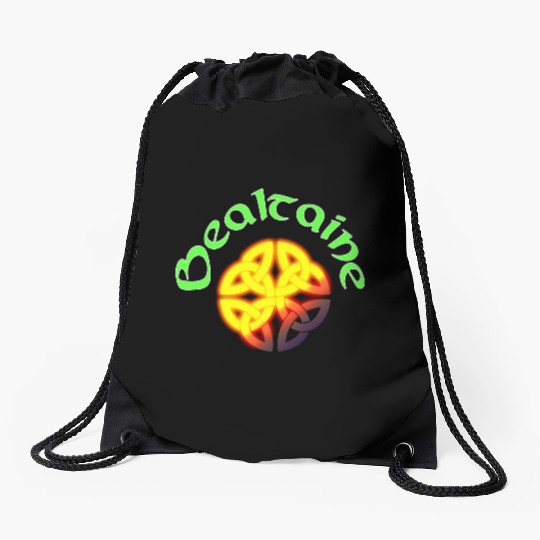 Bealtaine Irish Celtic Festival with Celtic Knot Drawstring Bags