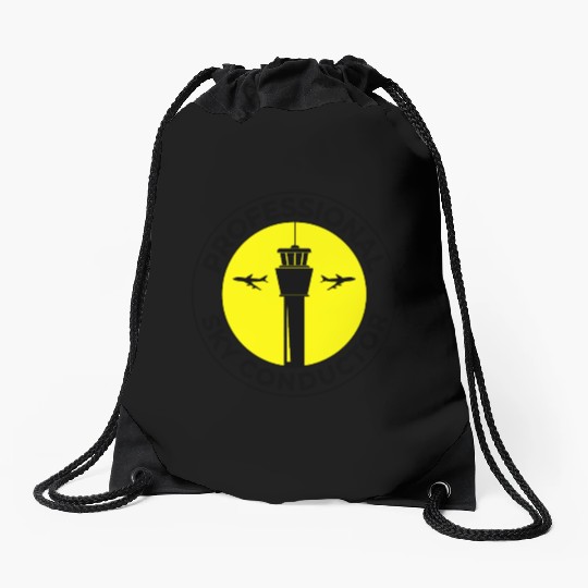 Air Traffic Controller ATC Aviation Humor Airplane Drawstring Bags