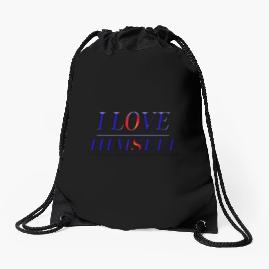 "Self-Love Swag: Embrace Your Unique Vibe" Drawstring Bags