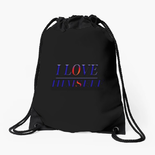 "Self-Love Swag: Embrace Your Unique Vibe" Drawstring Bags