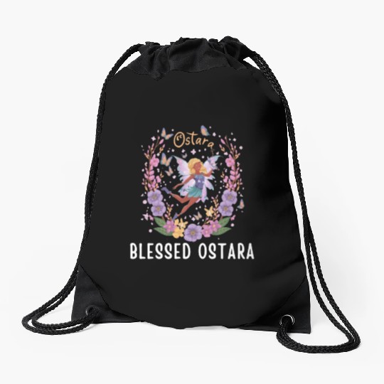 Easter Ostara Eostre - Pagan Witchcraft Spring Drawstring Bags