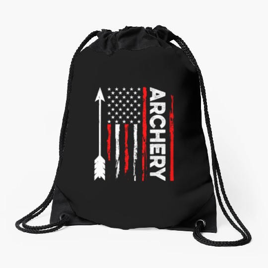 Archery Precision Design - Bow and Arrow Target Ar Drawstring Bags