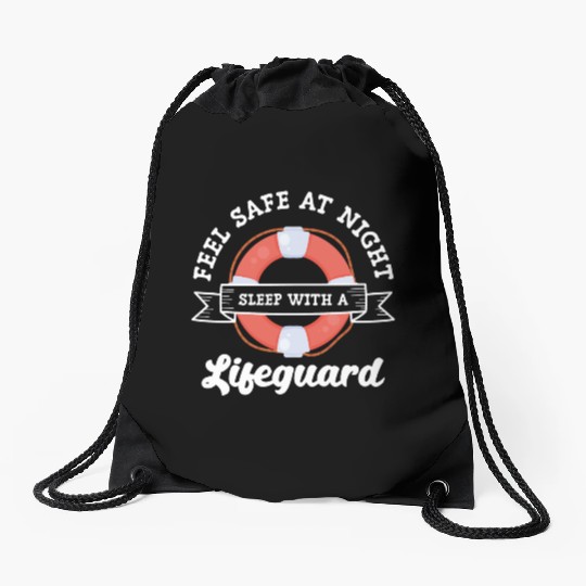 Lifeguard Swimming Water Profession Drawstring Bags
