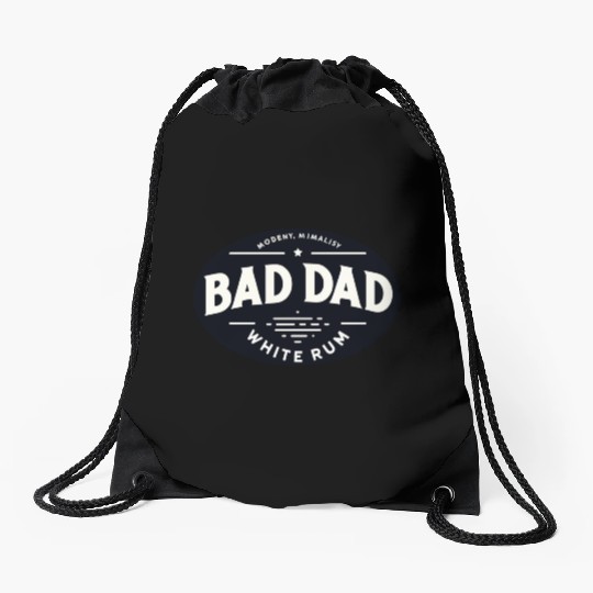 BD WHITE RUM Drawstring Bags
