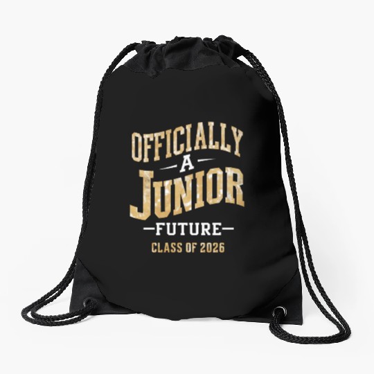 Officially A Junior Future Class of 2026 Drawstring Bags