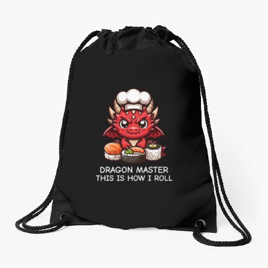 Sushi - Sushi Roll - Sushi Chef - Sushi Humor Drawstring Bags