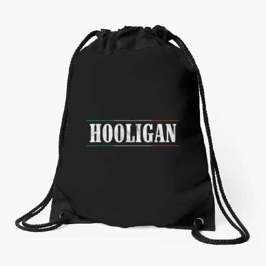 Hooligan Irish Patricks Funny Drawstring Bags