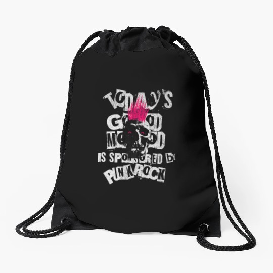 Vintage Punk Rock Premium Drawstring Bags
