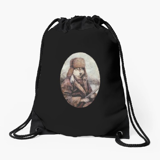 Mountain Wolf(1) Drawstring Bags