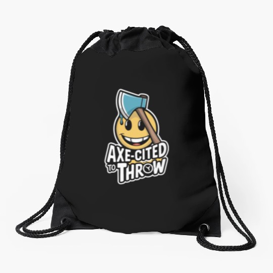 Axe Throwing Enthusiasts Championship Precision Drawstring Bags