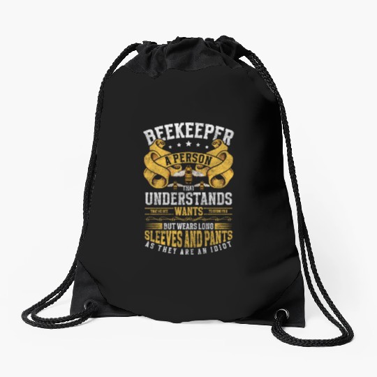 Honey Nature Breeder Beekeeping Drawstring Bags