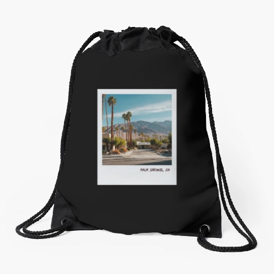 Mono Enterprises "Travels" Palm Springs #3 Drawstring Bags