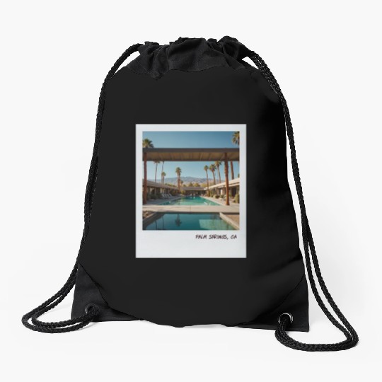 Mono Enterprises "Travels" Palm Springs #4 Drawstring Bags