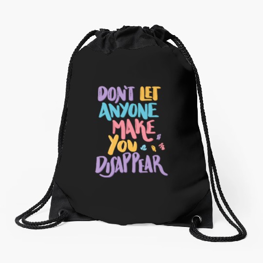 HEARTSTOPPER Quote Mr Ajayi Don t let anyone make Drawstring Bags