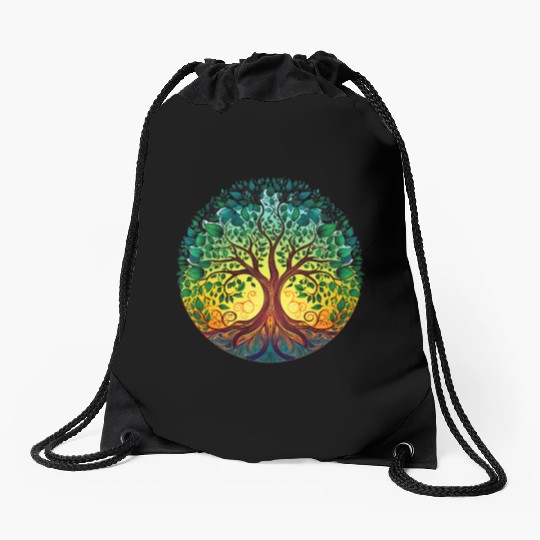 Tree of life, clothing, general items,Tree of Life Drawstring Bags