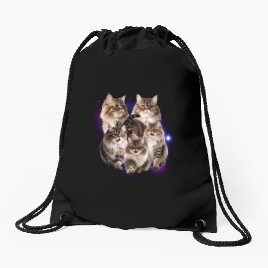 Persian Cat Pet Animals Lover Design Drawstring Bags