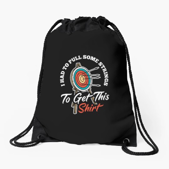Archer Archery Drawstring Bags