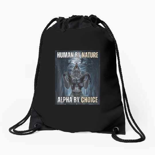 Human Nature Alpha Choice Drawstring Bags