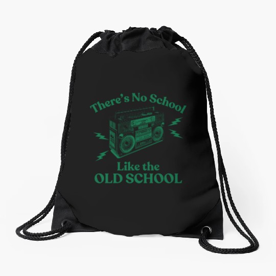 Old School Drawstring Bags