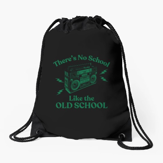 Old School Drawstring Bags