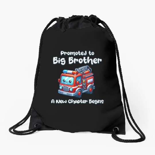 Promote to big brother a new chapter Begins Drawstring Bags
