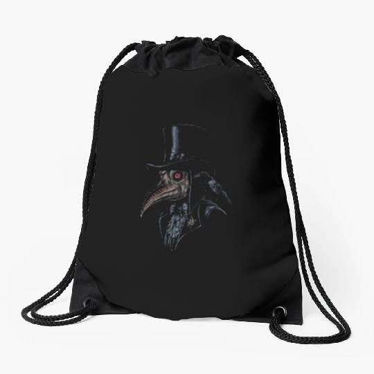 Plague Doctor Drawstring Bags