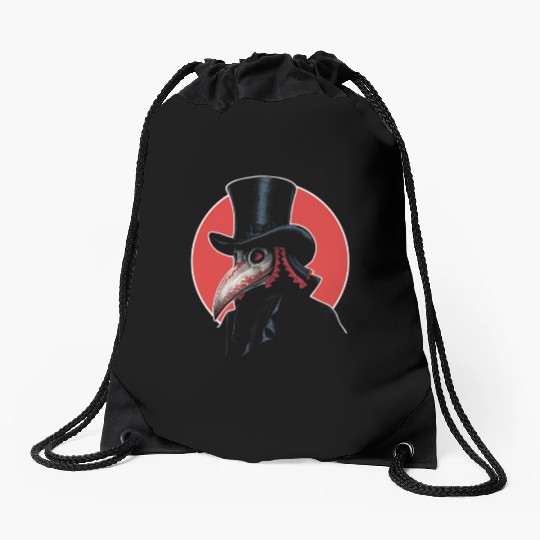 Plague Doctor Drawstring Bags