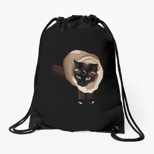Loading Cat Meme Drawstring Bags