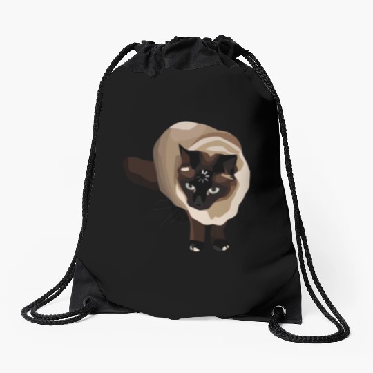 Loading Cat Meme Drawstring Bags