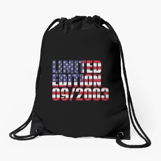 21st birthday Limited Edition USA 09/2003 Drawstring Bags