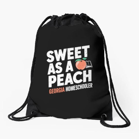 Georgia Homeschool Adventures Georgia Drawstring Bags