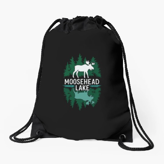 Moosehead Lake Maine. Drawstring Bags
