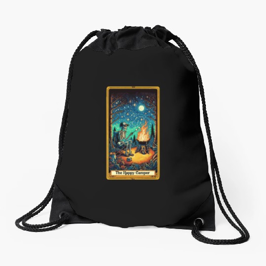 The Happy Camper Tarot Drawstring Bags
