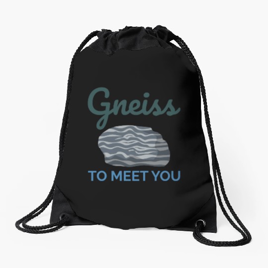 Gneiss Crystal Mineral Collecting Rock Hunting Drawstring Bags