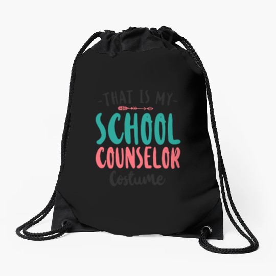 School Counselor Halloween That Is Drawstring Bags