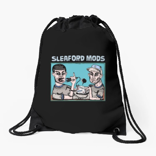 Sleaford Mods Punk Rock Design Drawstring Bags