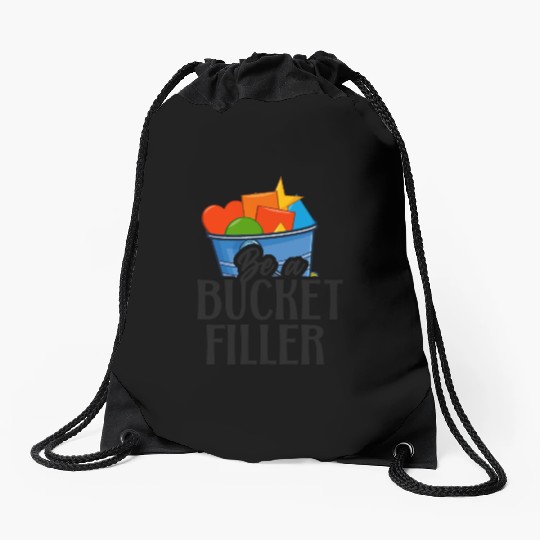School Counselor Be A Bucket Drawstring Bags