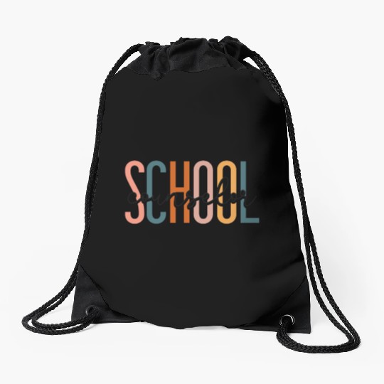 School Counselor School Counselor Drawstring Bags