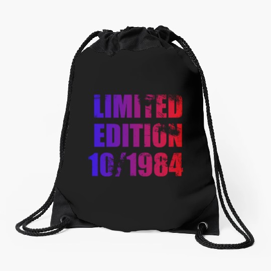 40th birthday Limited Edition 10/1984 Drawstring Bags
