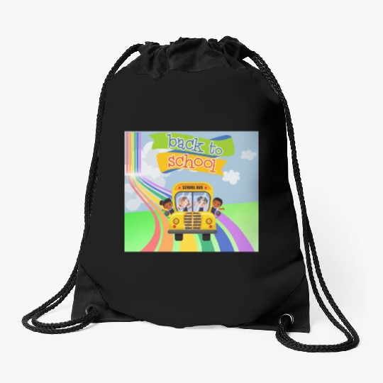 kides back to school Drawstring Bags 2024