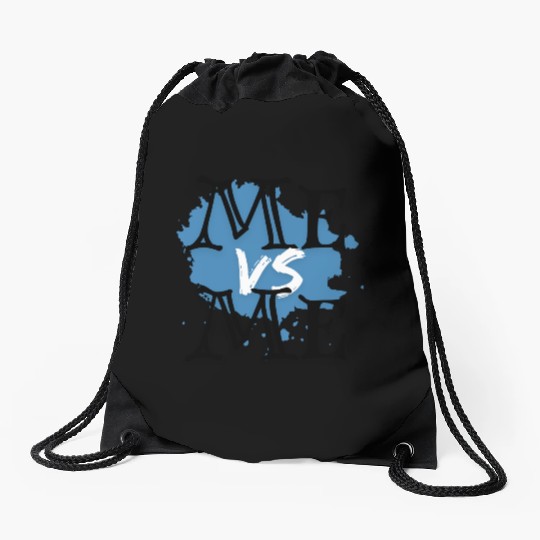 Me Vs Me! Drawstring Bags