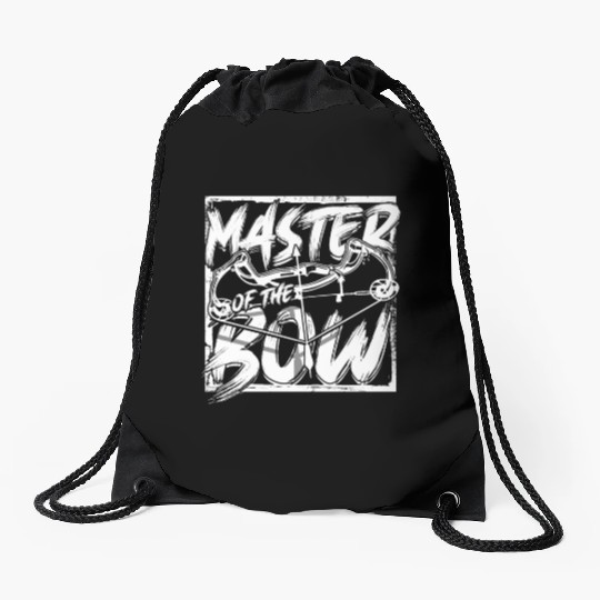 Archery Archer Master of the bow Drawstring Bags