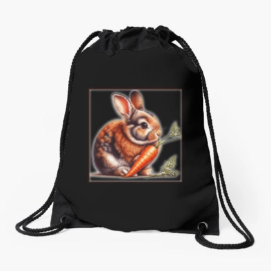 Most Cute And Fluffy Animals Drawstring Bags