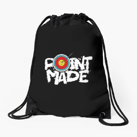 Archery Archer Point Made Drawstring Bags