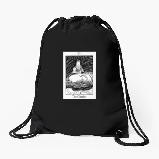 CANCER 1 Drawstring Bags
